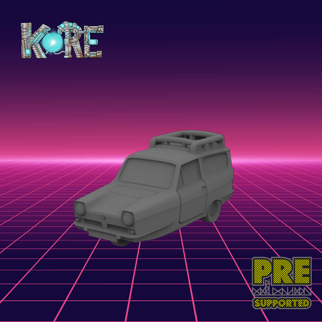 Reliant with Roof Rack